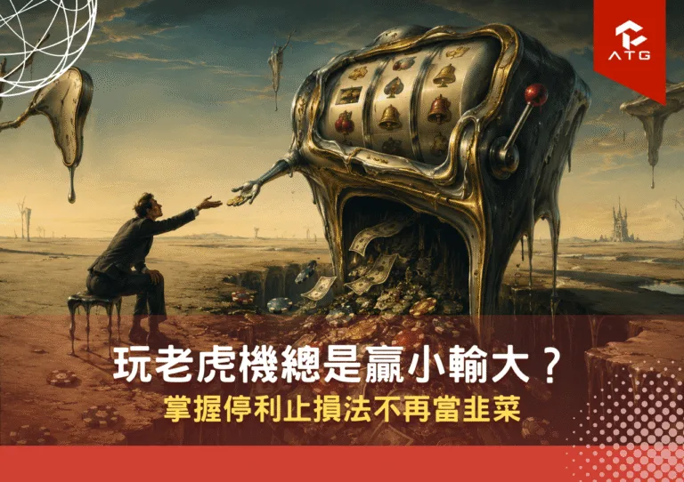 玩老虎機總是贏小輸大？掌握停利止損法不再當韭菜