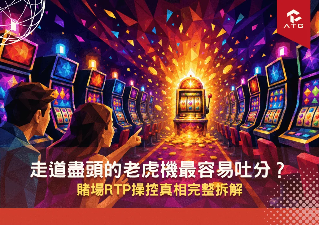 走道盡頭的老虎機最容易吐分？賭場RTP操控真相完整拆解