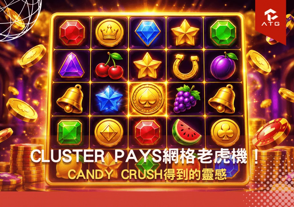 Cluster Pays網格老虎機！Candy Crush得到的靈感